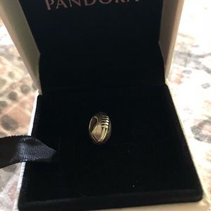 Football pandora charm